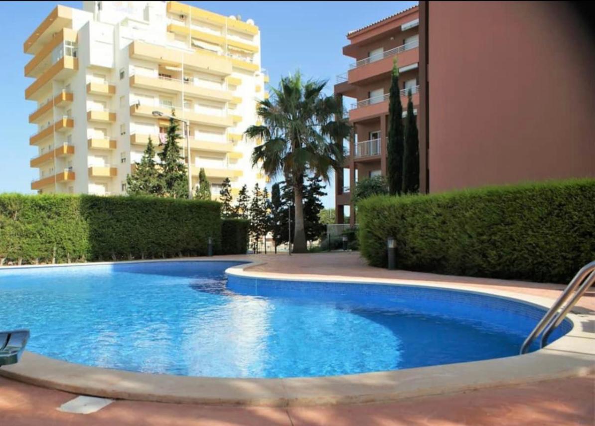 Beachfront Seaview Litoralmar Apt, Fast Wifi, Airco, Pool, Private Parking Portimão Dış mekan fotoğraf